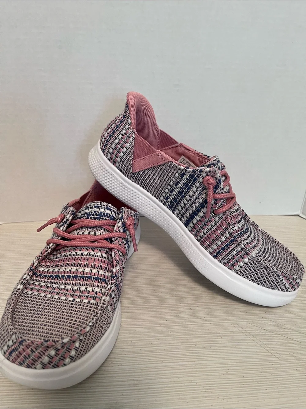 Skechers Slip-ins: BOBS Skip Cute August Air Pink Sz 8 Excellent